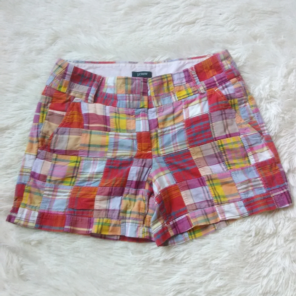 J. Crew Patchwork Shorts